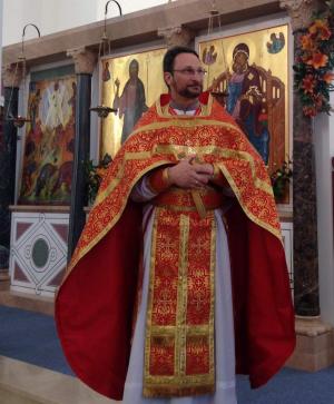Archpriest Eric Tosi, newly appointed Assistant Professor of Liturgics at the Seminary