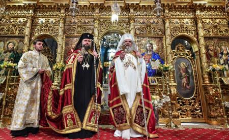 Patriarch Daniel of Romania and Metropolitan Nicolae (Photo: Basilica News Agency)