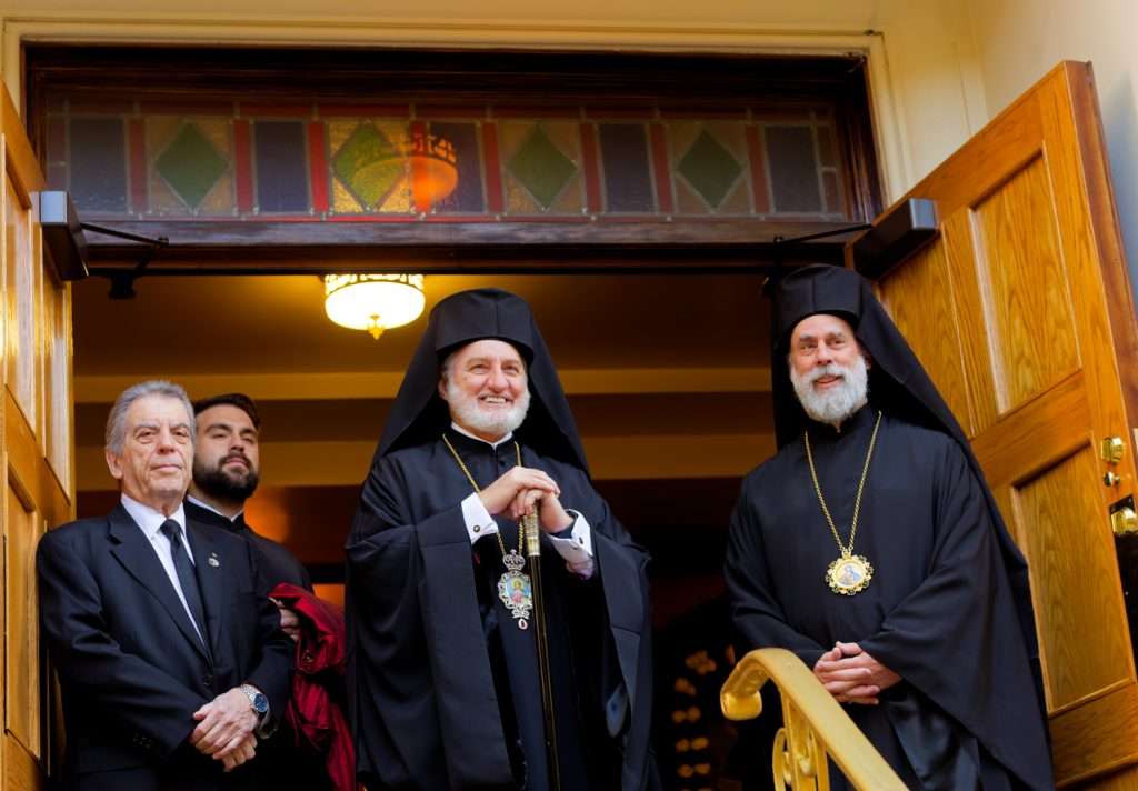 H.E. Archbishop Elpidophoros and His Eminence Metropolitan Demetrios of Kefallinia and His Grace Bishop Nektarios Concelebrated the Centennial Divine Liturgy at St. Gerasimos Greek Orthodox Church in NYC on Sunday October 25th, 2026.